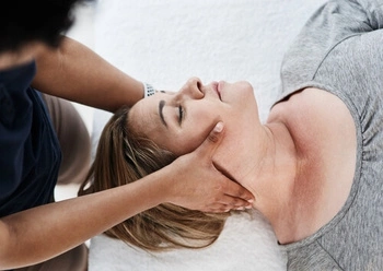 jaw exercise and massage
